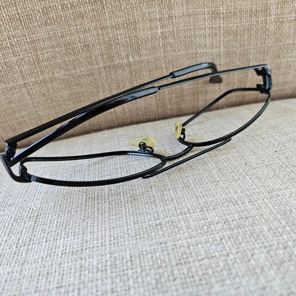 Kirkland Signature Men Eyeglasses Frame Columbia Black Matte Glasses Made Italy - Picture 9 of 13